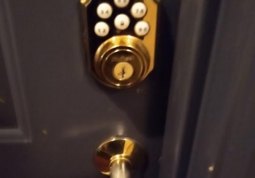 Keypad Door Lock Installation